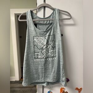 Under Armour Women's Heathered Gray Tank Top